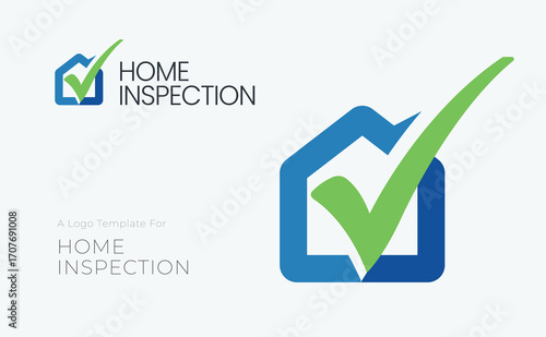 Home Inspection , Home BuySell
House checkmark logo real estate approval inspection
