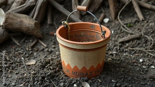 Vintage Bucket in the Wilderness
