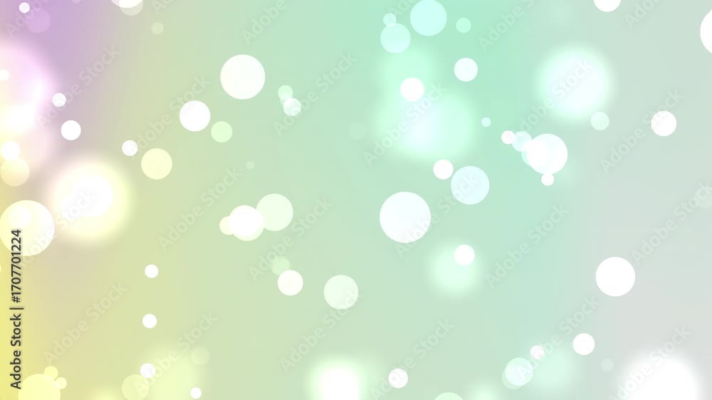 Versatile background with white circular bokeh lights. Perfect for holiday designs, festive concepts, or adding a dreamy touch.