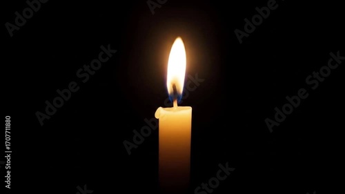 A burning candle on a green screen background,  Single White Candle Flame on Green Screen,
Warm candle flame flickering gently against vibrant green screen. Closeup of a burning candle flame against.