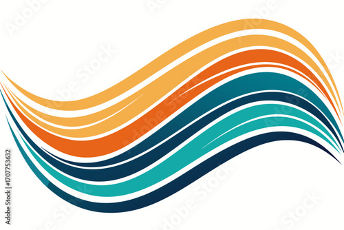 Modern abstract digital background featuring vertical ripple wave patterns in soft blue, purple, and pink gradient tones. Perfect for use in graphic design, web design, presentations, wallpapers, digi