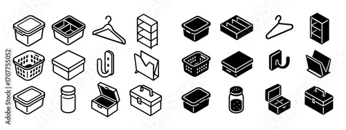 Household Storage Icons