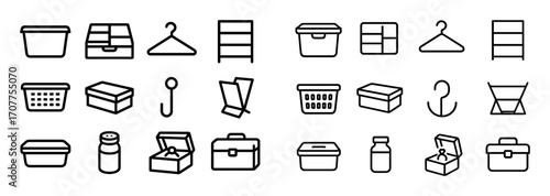 Minimalist Household Icons