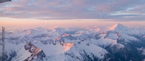 sunrise over the mountains