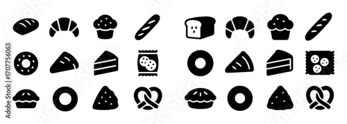 Bakery Icon Set