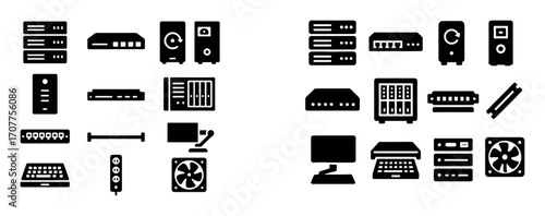 Sysadmin Hardware Icons