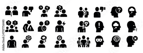 Self-Acceptance Icons Grid
