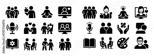 Self-Acceptance Icon Set