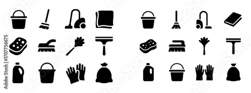 Cleanliness Icons Grid