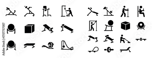 Core Exercise Icons