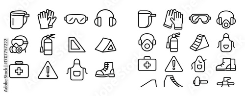 Safety Autoshop Icons
