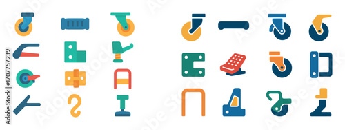 Mobile Tool Cabinet Icons