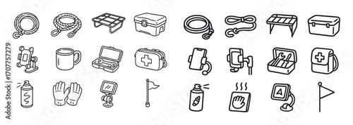 ATV Adventure Gear Icons
