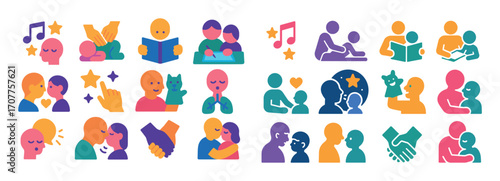 Bedtime Chat Icons Grid
