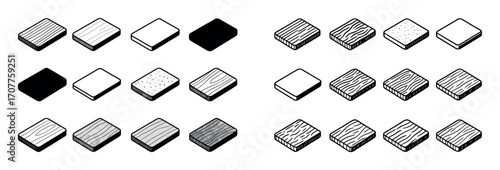 Isometric Cutting Boards