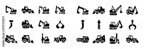 Quarry Equipment Icons