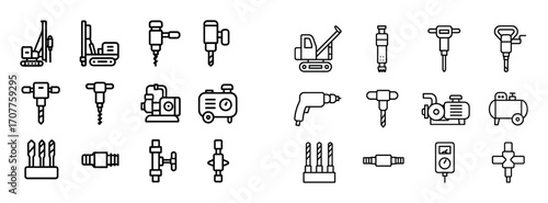 Quarry Equipment Icons