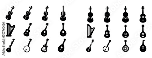 String Instruments Icons