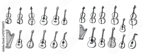 String Instruments Icons