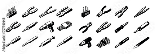 Electronics Repair Tools Grid