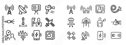 Minimalist Line Icons Collection
