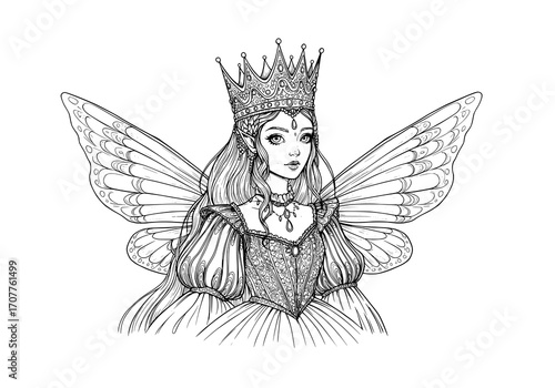 Fairy Queen Illustration