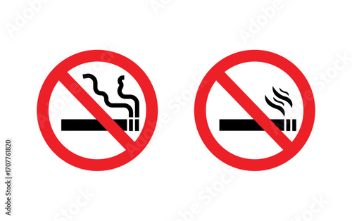 No smoking set. 