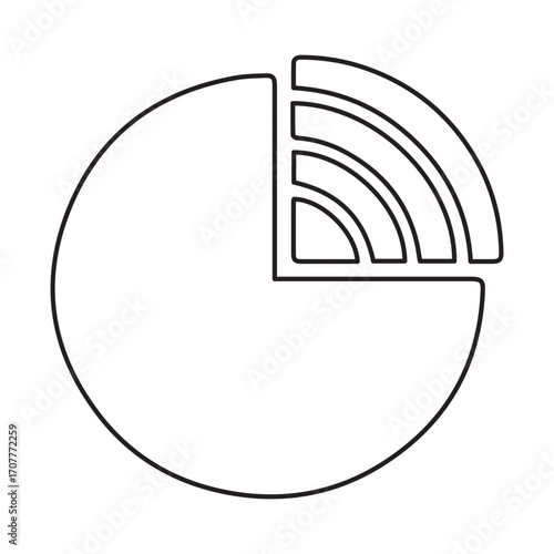 Wireless Data Analysis Icon