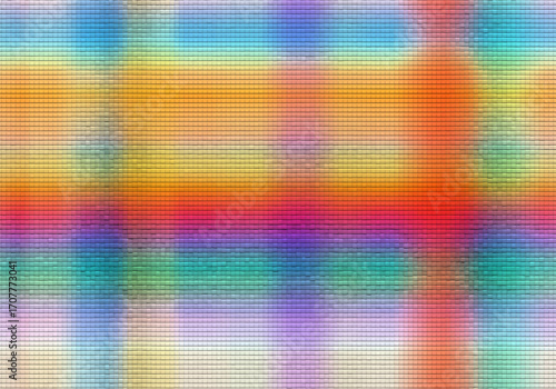 Abstract colorful grid background with blurred effect and vibrant colors
