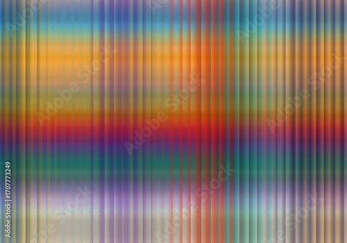 Abstract background with colorful vertical lines and textured surface design