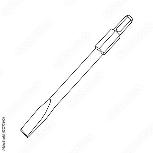concrete chisel icon