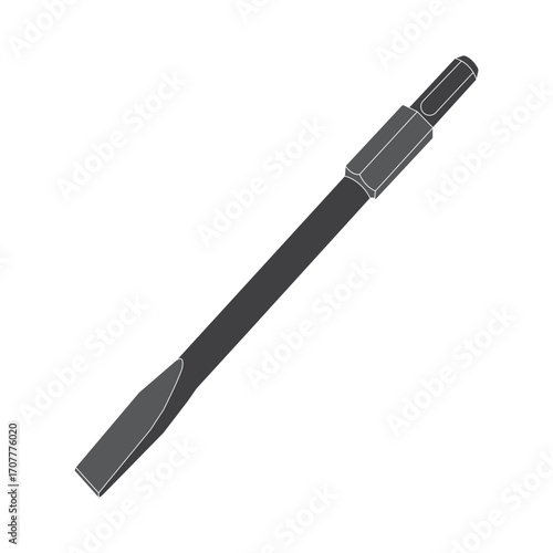 concrete chisel icon