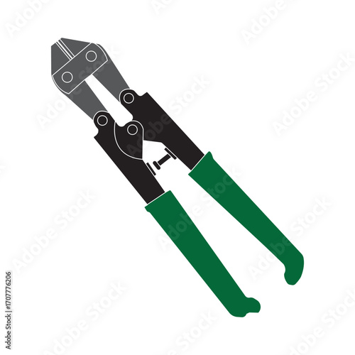 Wire and iron cutters icon