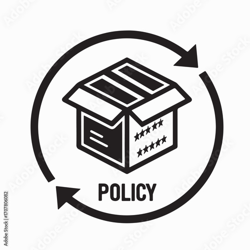 Return and Refund Policy Icon