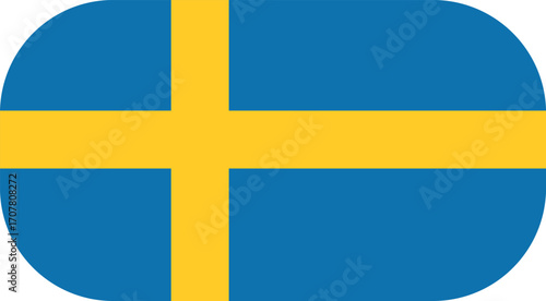
Swedish flag. National flag of Sweden
