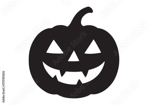 halloween pumpkin with face logo silhouette vector, pumpkin face vector silhouette illustration, jack-o-lantern with pumpkin logo silhouette, pumpkin with funny face logo silhouettes vector