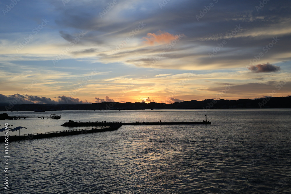 Naklejka premium Harbor.