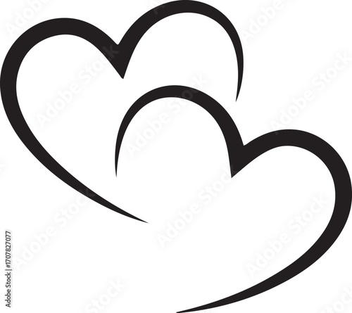 silhouette of a couple ,silhouette of a couple with heart