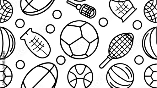 vector seamless pattern with easter eggs