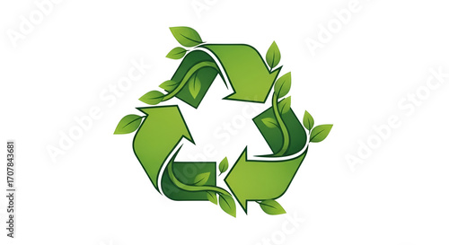 Recycling Symbol Vector