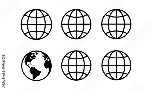 Gender symbols silhouettes for modern design and composition