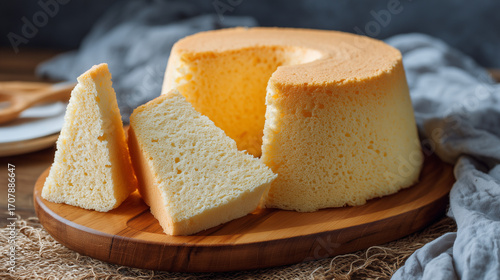 手作りシフォンケーキ / Handmade Chiffon Cake