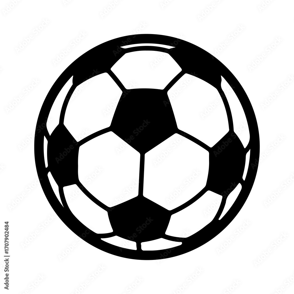 Obraz premium Soccer ball with transparent background