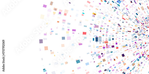 Dna test infographic. Genome sequence map.
