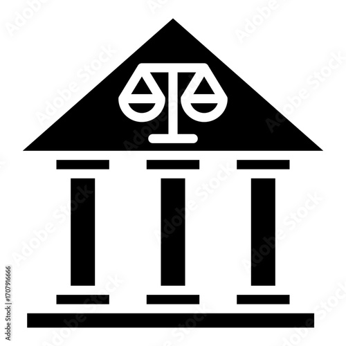 Court Glyph Icon