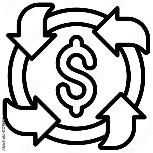 Money Cycle Icon