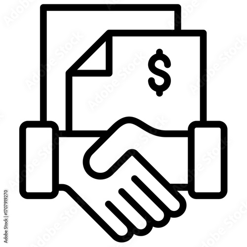 Contract Deal Icon