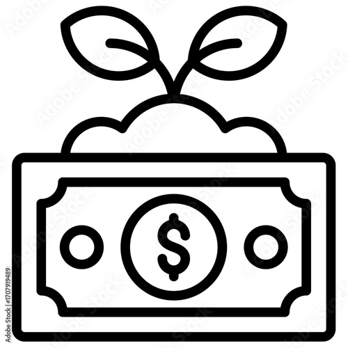 Financial Growth Icon