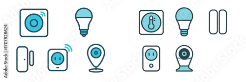 Smart home technology devices and internet of things for modern living automation and connected household systems