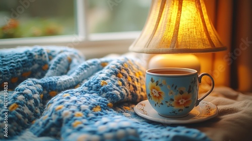 Wallpaper Mural Cozy teacup by window Torontodigital.ca